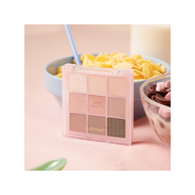 Milk Touch 밀크터치 톤 온 섀도우 팔레트 3colors Milk Touch