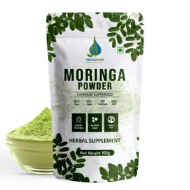 VEDAPURE Natural & Pure Moringa Leaf Powder