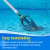 Universal Pool Vacuum Hose 48" Long Fit for Kreepy Krauly,