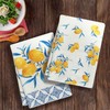 Fall Kitchen Towels Cat Pumpkin Maple Leaves Dish Towels Autumn