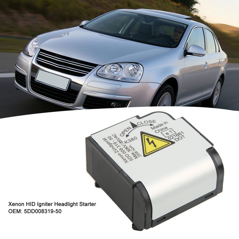 Xenon Headlight Starter Ignitor, Replacement for 5DD 008 319-50, Shock