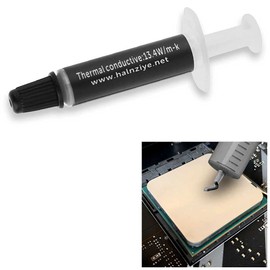 OcioDual Halnziye HY-P13 13.4W/m-k Syringe 0.5g heat sink Grey Heatsink Thermal Greas Thermally conductive Thermal paste for CPU