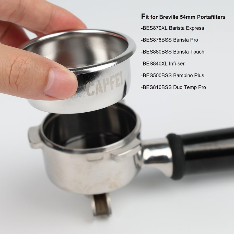 CAPFEI 54mm High Extraction Filter Basket | Number of Holes