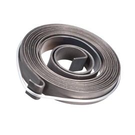 QUARKZMAN 59 x 10 x 1.2 mm Flat Coil Spring x 1 Piece Drill Press Feed Return Coil Spring for Drill [Bronze Tone]