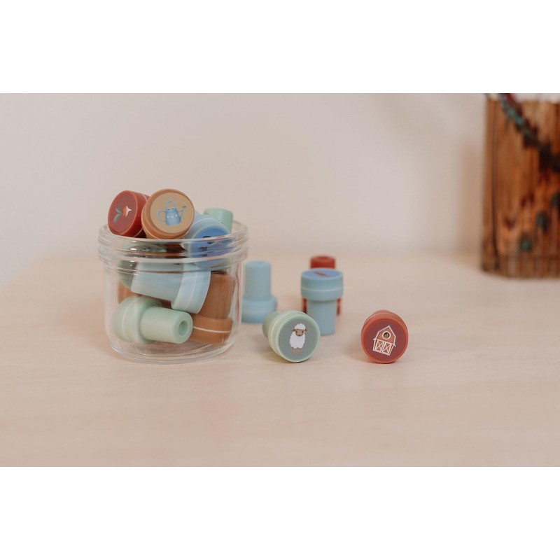 Little Dutch Little Farm 126008 Stamp Set