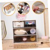 TEHAUX Cube Storage Inserts Plastic Drawer Storage Desktop Organizer Shelf