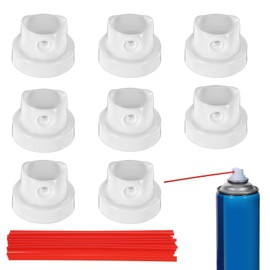 10 Pcs Sprays Nozzles Caps for Cans 20 Pcs 4.72" Spray Can Nozzle Extension Plastic Sprays Can Straw Nozzle Repair Replacement Spray Paint Caps and Nozzles Extensions Kit for Garden Home