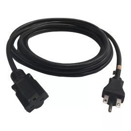 Iron Box NEMA 6-15 Extension Cord - 15A/250V 12 AWG - Iron Box # IBX-6150 - 15 ft