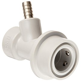 Shirron 9K-B8DT-BYOH Ball Style Quick Disconnect - Gas with 1/4" Hose Barb