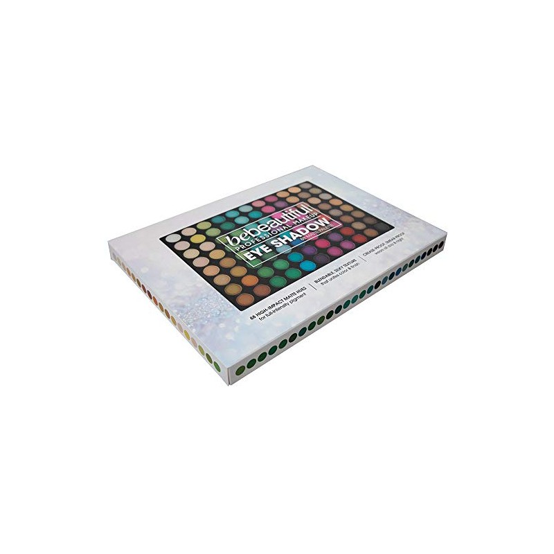 Bebeautiful Eyeshadow 88 Shades Palette, Matte