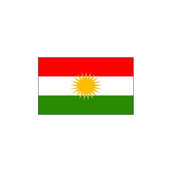 NEOPlex 3' x 5' International Flags of the World's Countries - Kurdistan