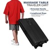 Masajeo Massage Table Cart Portable Massage Table Traveler Cart Massage