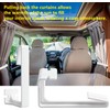 8 pcs RV Drapes Retainer, Plastic Caravan Curtain Retainer, Camping