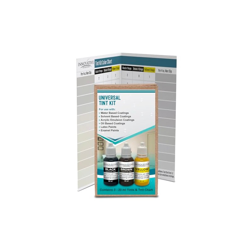 TUB GUARD NON-SLIP COATING Universal Paint Tint Kit