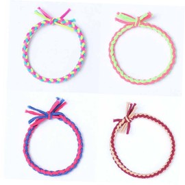 FOMIYES Fashionable Hair Accessories Pcs Handmade Woven Hair Ties for Women Girls Easy to Match