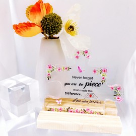 WOSHIDEFA Leaving Gifts for Colleagues Women - Thank You Gifts for Colleagues, Unique Colleagues Gifts, Retirement Gifts for Women, Puzzle Piece Decor,Colleague Gifts