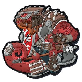 Viking Ragnar Chambrok Viking Morale Patch with Hook Velcro