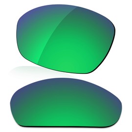 LenzReborn Polarized Lens Replacement for Oakley Blender OO4059 Sunglass - Lawn Green - Polarized Mirrored