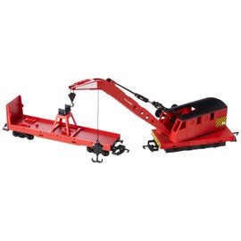 Hornby R6881 RailRoad Breakdown Crane Freight Car, Multi