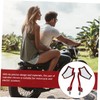 BUGUUYO 1set Motorcycle Rearview Mirrors High Definition Safety Mirrors for