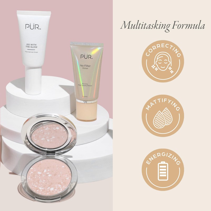 PÜR MINERALS Pressed Setting Powder Balancing Act - Skin-Perfecting Pressed