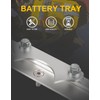 Billet Aluminum Battery Tray Battery Pallet Trunk Battery Hold Down