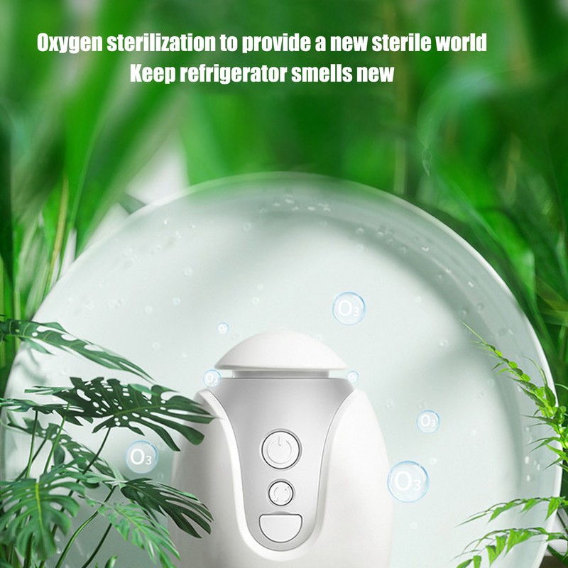 Ozone Deodorizer Portable Smart Electric Mini Rechargeable Freshener for Refrigerator