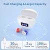K&FCOPTEE 1 Pair Hearing Aids Rechargeable Ear Sound Amplifier High-Power