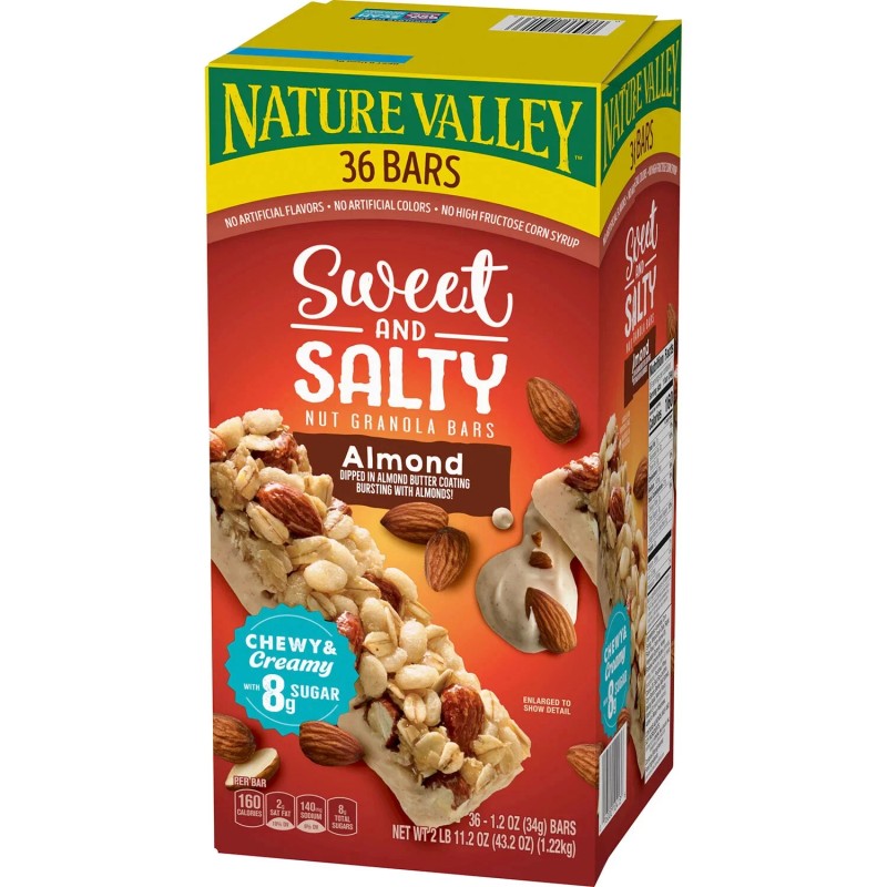 Nature Valley Sweet & Salty Nut Almond Granola Bars 36