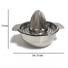 Fruit Hand Squeezer, 304 Stainless Steel Multifunctional Grapefruit lemon Orange