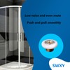 Shower Door Rollers Replacement Runners, Diameter 25mm 4pcs Shower Door