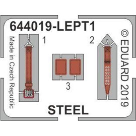 Eduard EDB644019 Model Kit 1:48-Ki-61-Id Look (Tamiya) Brass, Various