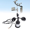 3 Cups Wind Speed Sensor Ultrasonic Sensor Weather Resistant High