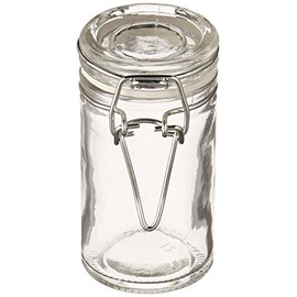 Darice 910306 Glass JAR with Locking LID, Clear