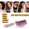 Cepillo Doble Peine Para Desenredar Cabello Masaje Capilar F