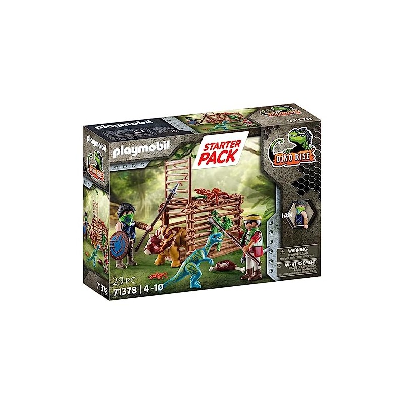 PLAYMOBIL Triceratop Liberation Starter Pack