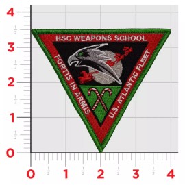 NAVY HSCWSL WEAPONS SCHOOL CHRISTMAS EMBROIDERED PATCH