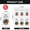 Horaldaily 100 Christmas Disposable Paper Decorative Guest Napkins, Holly Berry