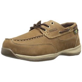 Rockport Work Men's Sailing Club RK6734 Work & Safety, Brown, 14 M US