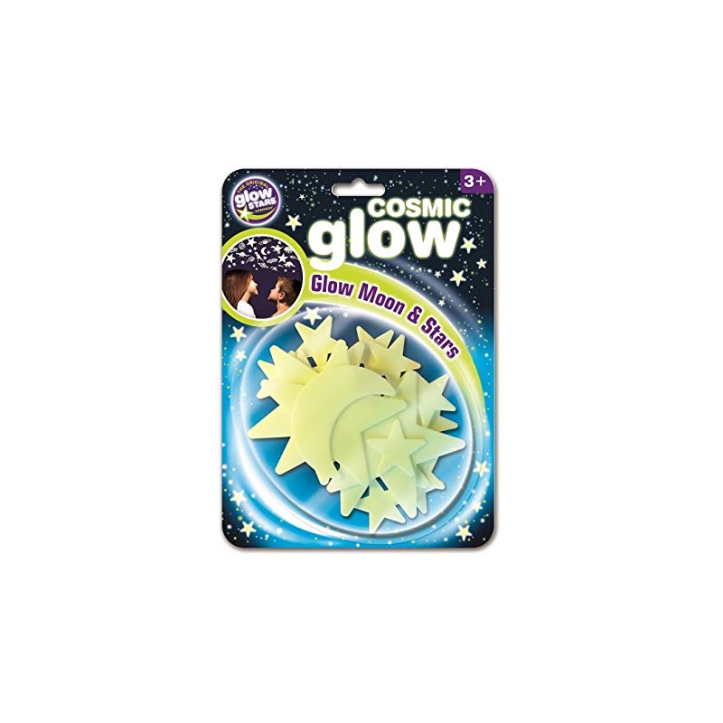The Original Glow Stars Company Brainstorm B8600 Cosmic Glow Moon