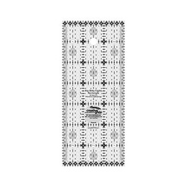 Creative Grids Itty-Bitty Eights Rectangle Ruler 3in x 7in Quilting Ruler – CGRPRG1 – Made in USA, Non-Slip Grip Acrylic Quilting, Sewing, Crafting