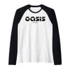 oasis est 1991 Raglan Baseball Tee