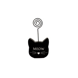 Hanna Roberts Cat Picture Holder, Meow with Whiskers, 5" x 2.5"