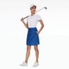 M MOTEEPI - Falda de golf para mujer, longitud a