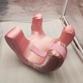 XVWJ Pink Face Pillow, Massage Pillow Face Down, Pillows for Maintaining Facial Wrinkles and Sleep Lines,Best Comfortable Face Down Pillow, Face Pillow for Wrinkles