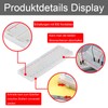 GERUI Breadboard 830 Pin Solderless Prototype PCB Board Kit for
