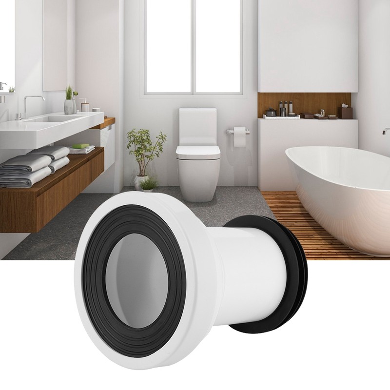 Heighten Toilet Connection Adapter Drainer Drain Pipe Toilet Accessories for