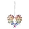 Ganz Crystal Expressions Rainbow Angel Wings Ornament, Multicolor