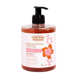 LABORATORIO CASTELLO ROSSO – Olio doccia unificante – idrata, nutre e illumina il tono – Monoi – 500 ml