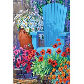 Toland Home Garden 119993 Adirondack Arrangement Flag, Garden 12.5" x 18"